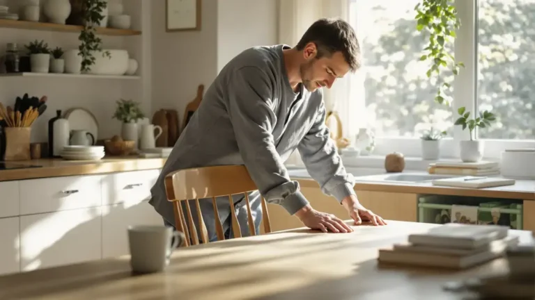 Questa semplice abitudine di rimettere a posto la sedia rivela qualità rare che pochi notano