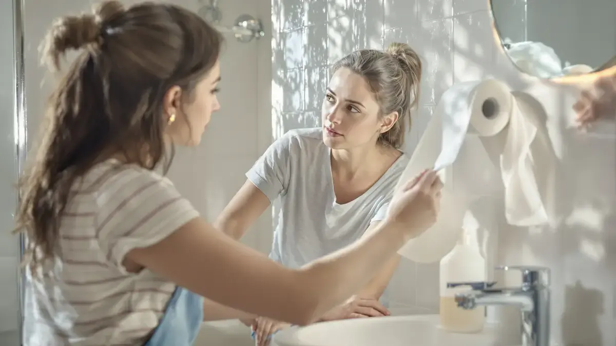 La carta igienica imbevuta di aceto risolve un problema del bagno che molti sottovalutano