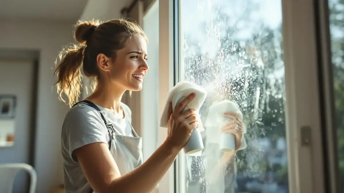 Questo errore comune nel lavare le finestre le rende ancora più sporche ma pochi ne sono consapevoli