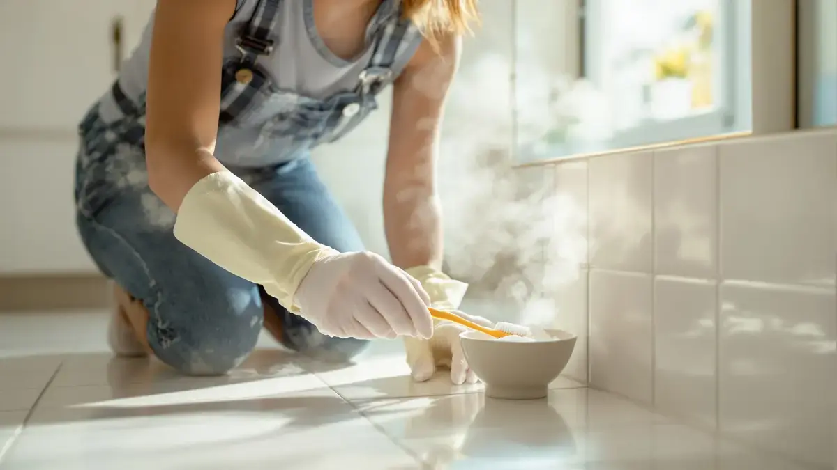 Miscela fai da te con 4 ingredienti un metodo rapido poco conosciuto per salvare le fughe del bagno senza candeggina