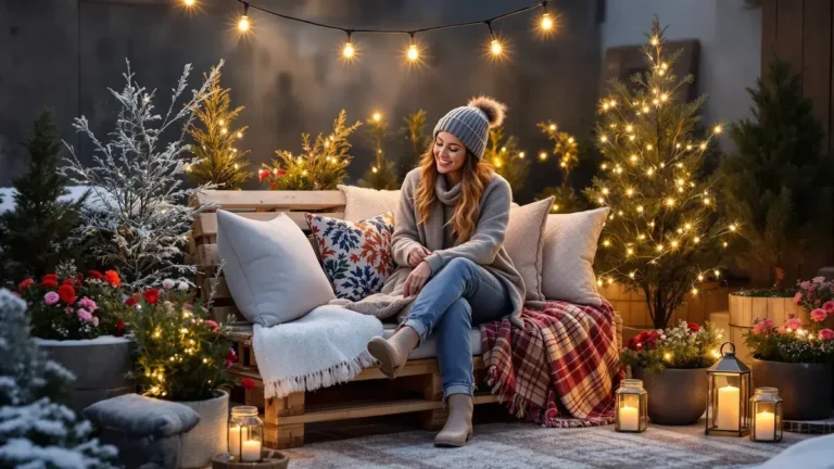 Queste 7 idee sotto i 100 euro trasformano il tuo giardino in uno spazio accogliente per le vacanze invernali