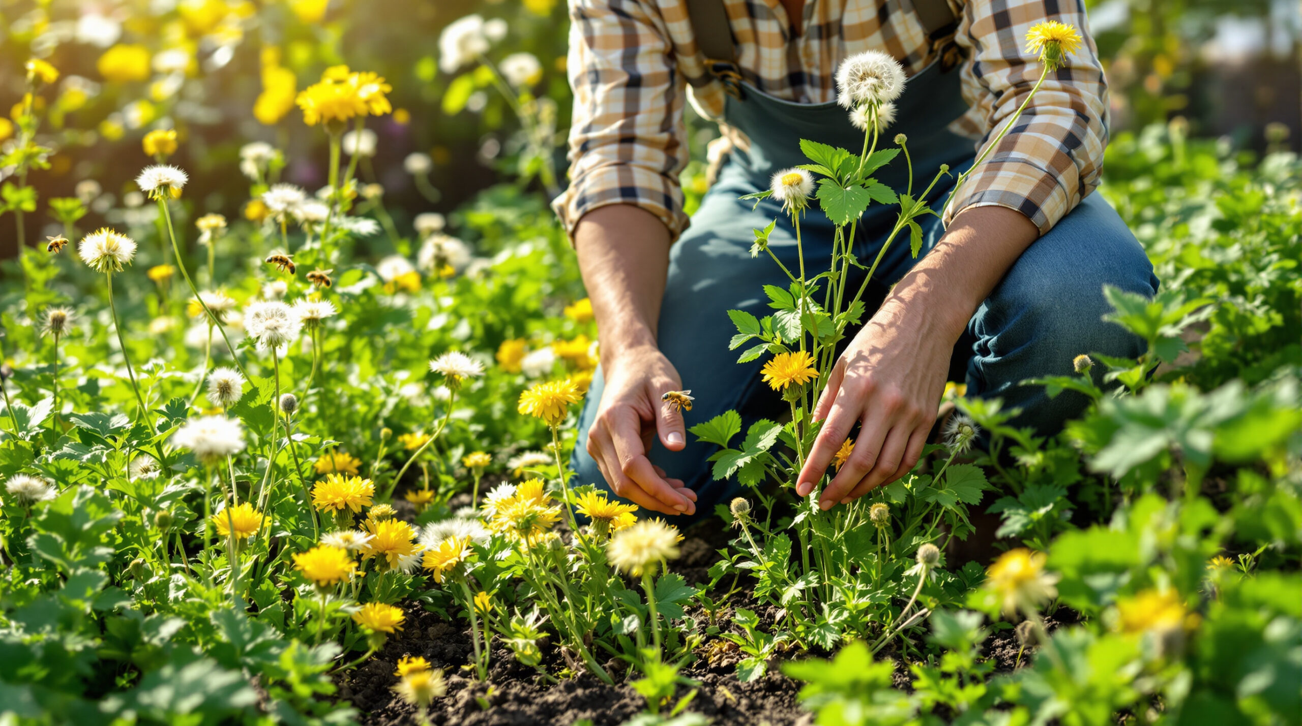 Non estirpateli più: queste 3 “erbacce” primaverili sono in realtà alleate per un orto sano.